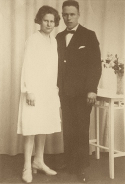 Adolf Kwiatkowski en Margarete Fokkema